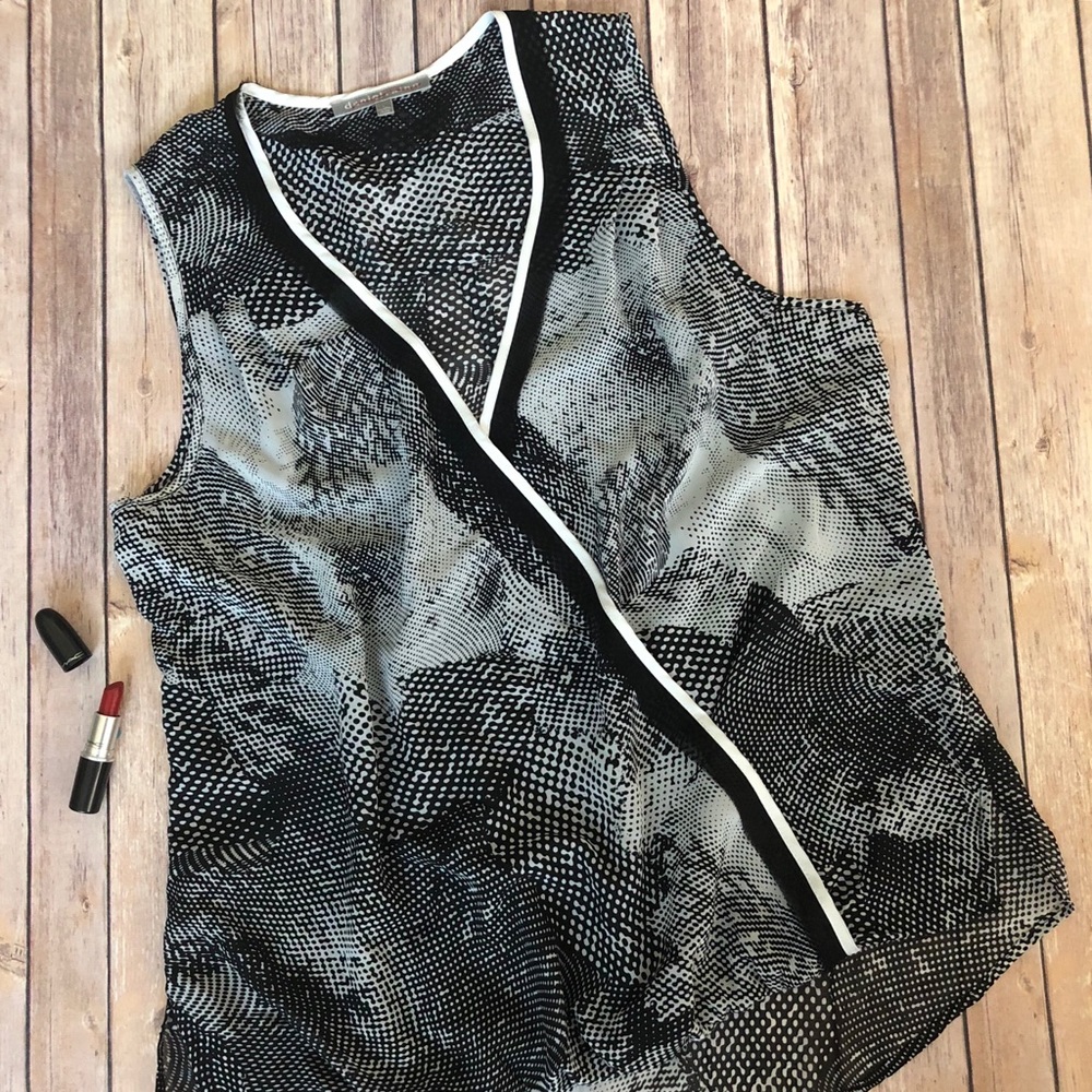 Daniel Rainn Wrap Blouse